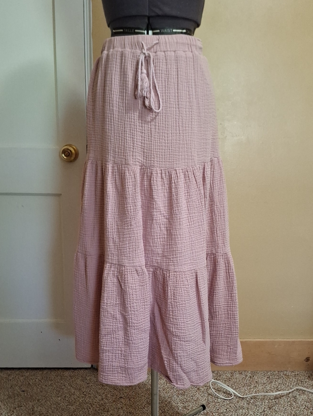 No Comment Pink Maxi Skirt